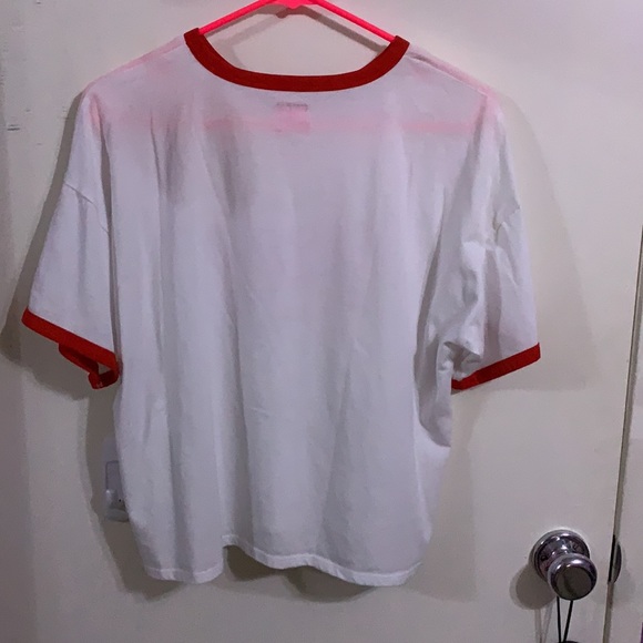 Cropped Juicy Couture Ringer Tee - Picture 3 of 3